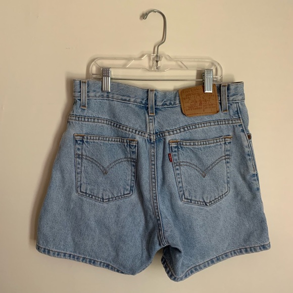 LEVI’S Vintage Hi-Rise Denim Jean Shorts 478 - Picture 2 of 7